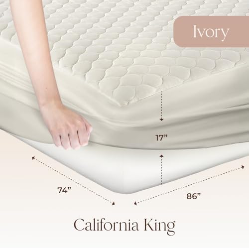 Whisper Organics 100 Organic Mattress Pad Cal King