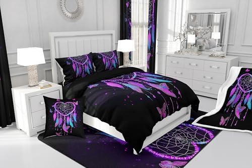 Erosebridal Dreamcatcher Duvet Cover Set Queen Size