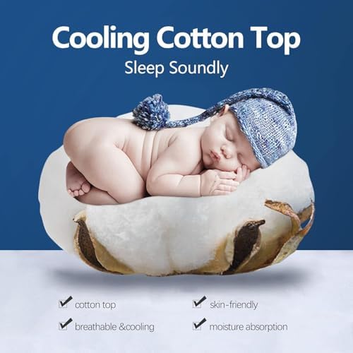 COONP Queen Mattress Toppers Cooling Plush Pillowtop with Deep Pocket