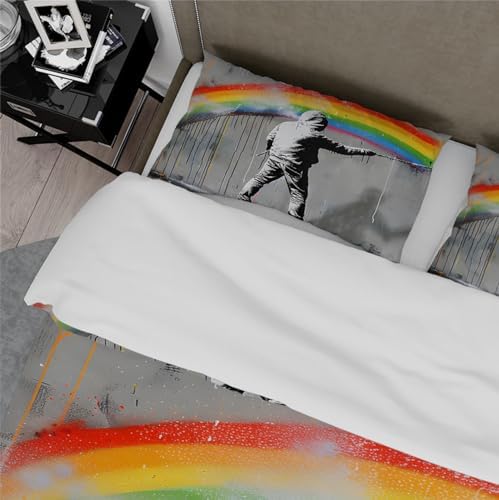 MUKULING Country Style Duvet Cover Set 3 Pieces 1