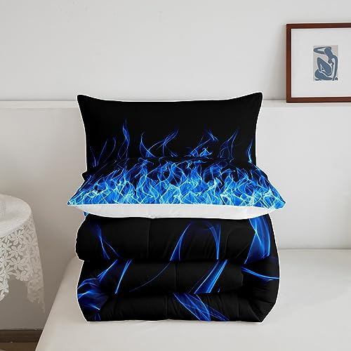 Feelyou Flame Bedding Comforter Set Twin Kids Decor