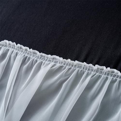SOUKECHY Girls Lace Duvet Cover Set Twin Queen