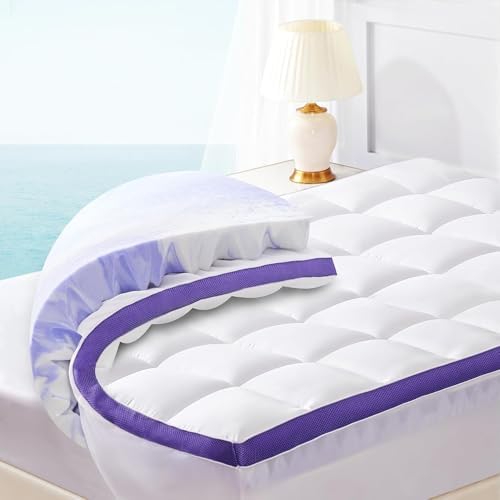 ChiXpace Dual Layer 4 Inch Mattress Topper Twin