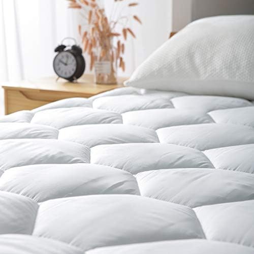 Favorland King Mattress Pad Deep Pocket Ultra Soft
