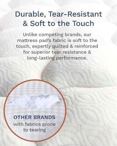 ViscoSoft Copper Pillow Top King Mattress Pad