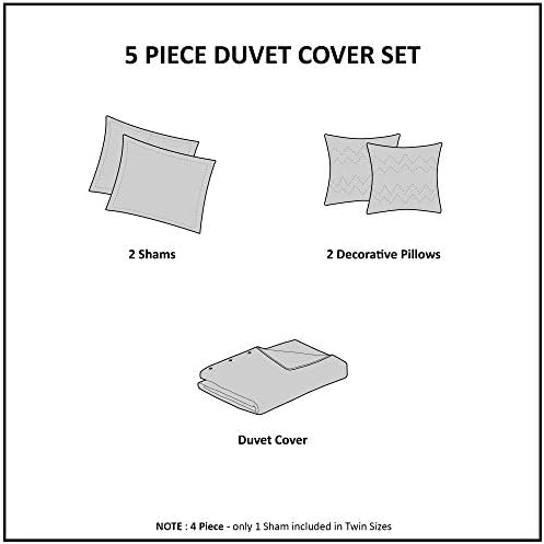 Urban Habitat Kids Callie Cotton Duvet Cover Set 5 Piece