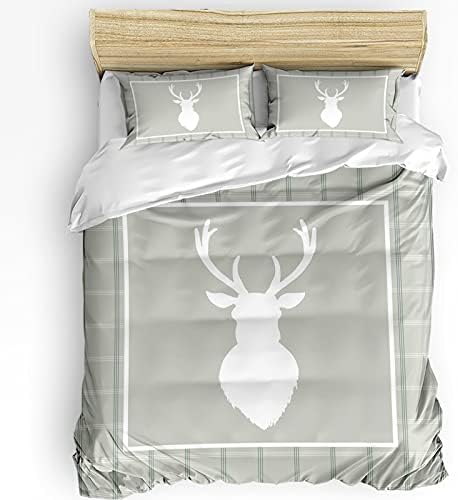 LooPoP Christmas Comforter Set California King 3 Piece 1