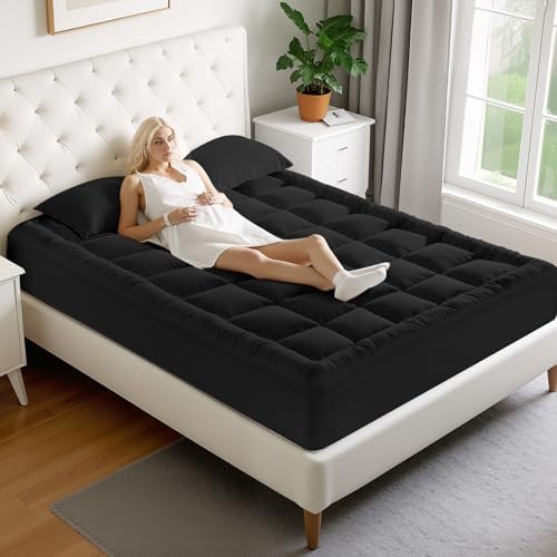 MATBEBY Full Size Mattress Pad - Cooling Breathable 54x75 Inches