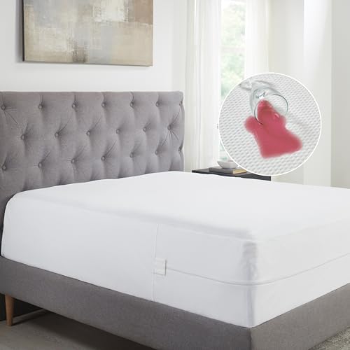 California Design Den Waterproof Queen Mattress Encasement - 6 Sided Protection 1