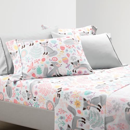 Lush Decor Pixie Fox Soft Sheet Set - Twin 4 Piece