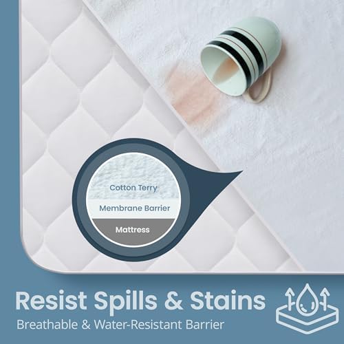 SafeRest Zippered Mattress Protector for Queen 12-15 Inch 1