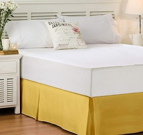 100 Natural Egyptian Cotton Split Corner Bed Skirt