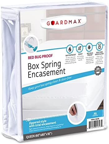 Guardmax Premium Queen Box Spring Cover