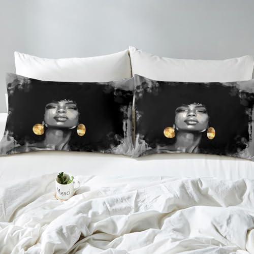 Homewish African Style King Size Duvet Cover Set