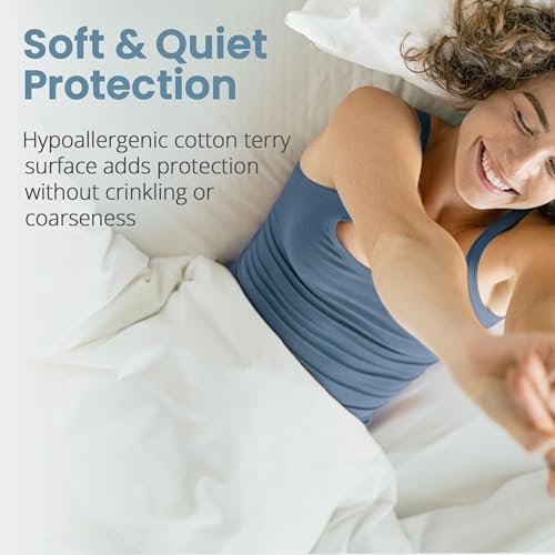 SafeRest Zippered Mattress Protector for Queen 12-15 Inch 1