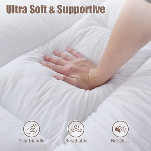 WhatsBedding 5 Inch Memory Foam Mattress Topper Queen