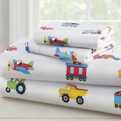Wildkin 100 Cotton Full Sheet Set Olive Kids Design