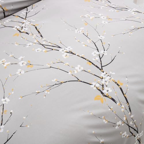 WONGS BEDDING Light Grey Duvet Cover Set Queen 1