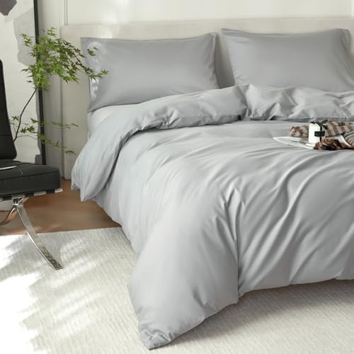 DCSKY Duvet Cover Set 3PCS Organic Cotton 104x90