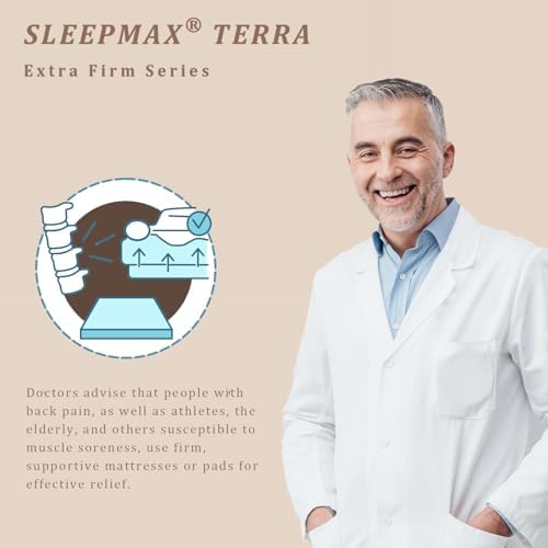 Sleepmax Extra Firm Queen Mattress Topper 2 Inch