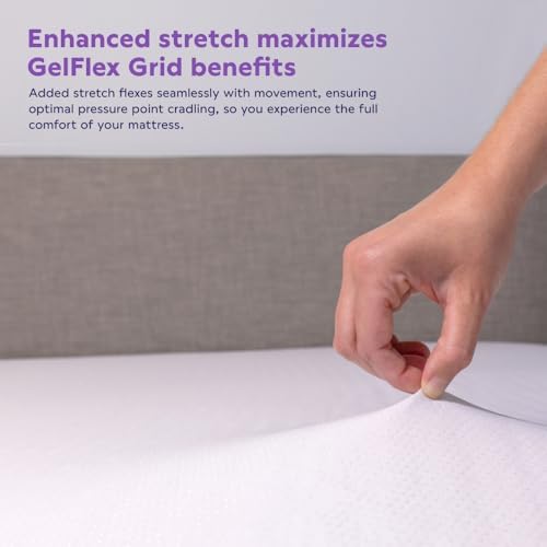 Purple Waterproof Mattress Protector Queen Size 1