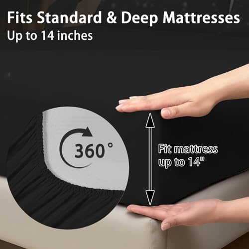 Pamnest Comforter Set Twin Size 5 Pcs Starry Deep Bedding
