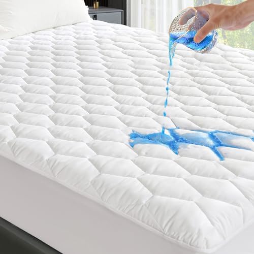 GRT Queen Mattress Protector Waterproof 100 Dust Fluid Proof