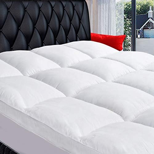 COONP Queen Mattress Toppers Cooling Plush Pillowtop with Deep Pocket