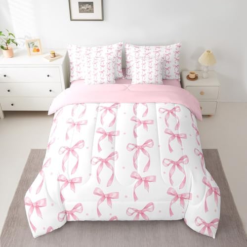 Erosebridal Girls 7 Piece Bow Bed in a Bag