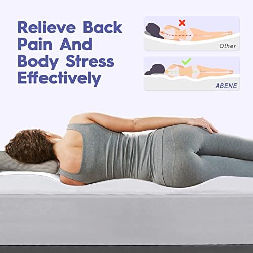 ABENE King Size Mattress Topper for Back Pain Relief