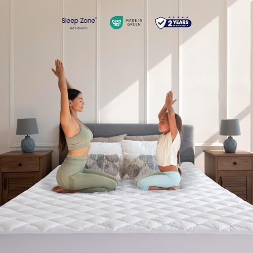 Sleep Zone Flat Mattress Cover Full Size 54x75