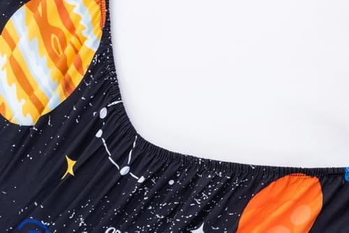 Holawakaka Galaxy Comforter Set for Kids