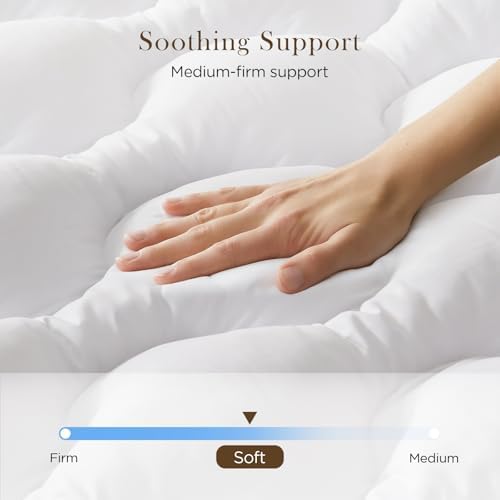 Decroom 3 Inch Memory Foam Mattress Topper Twin Size