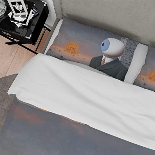 SAISEMIHOME Modern 3D Duvet Cover Set Twin XL