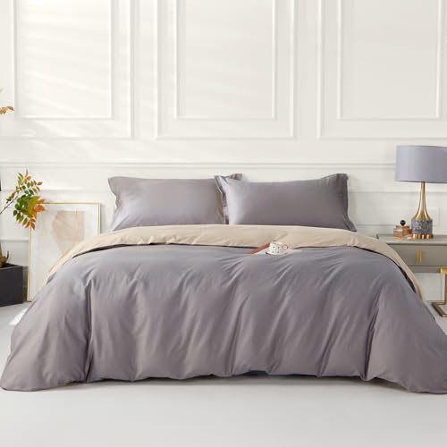 SAPHREAS Purple Duvet Cover Set 3pcs 80x90 Full Size Cotton