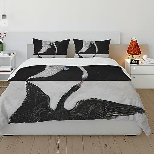 RIVINE Hilma Af Klint Style Duvet Cover Set 3 Pieces