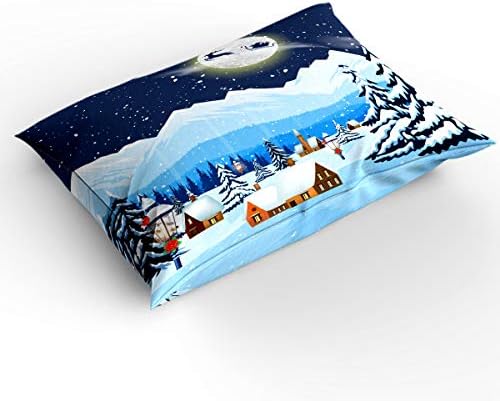 LooPoP Christmas Duvet Cover Set California King 3pcs