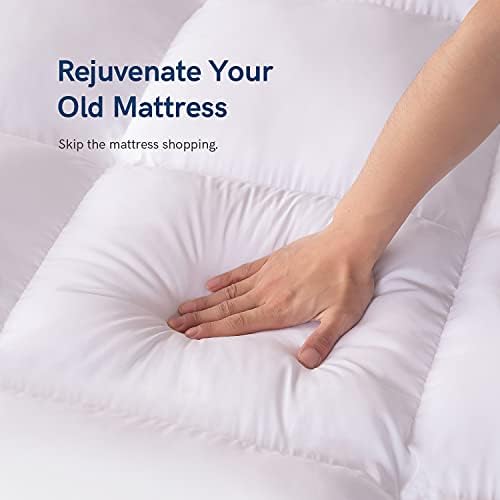 ELEMUSE Full XL Mattress Topper for Back Support