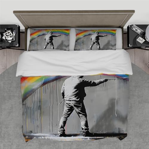 MUKULING Country Style Duvet Cover Set 3 Pieces 1