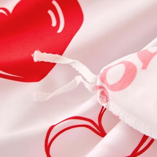 Love Heart Duvet Cover Set for Valentines Day 1