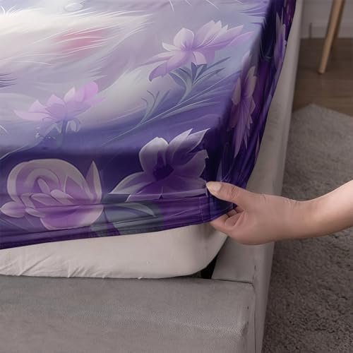 Cat Fitted Sheet Toddler Bedding Set Full Size