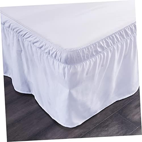 Elastic Dust Bed Skirt with Pleated Design