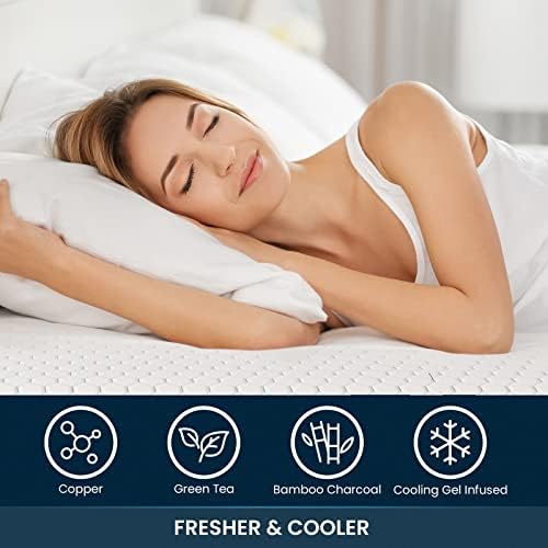 BedStory 3 Inch Firm Mattress Topper Queen Size 1