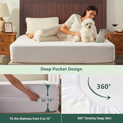 FELTYBED Queen Waterproof Mattress Protector 1