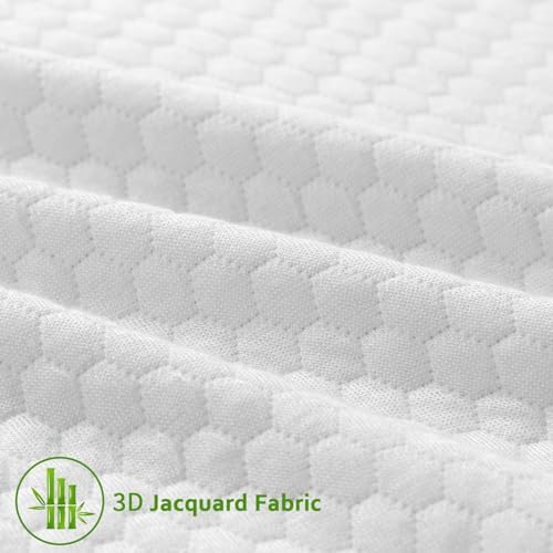 Moonsea Bamboo Viscose Mattress Topper Cover for Queen Size