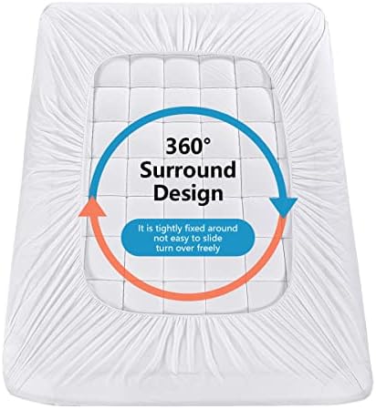 Cooling Mattress Pad Cover Pillow Top - Full Size
