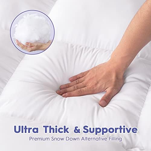 ABENE King Size Mattress Topper for Back Pain Relief