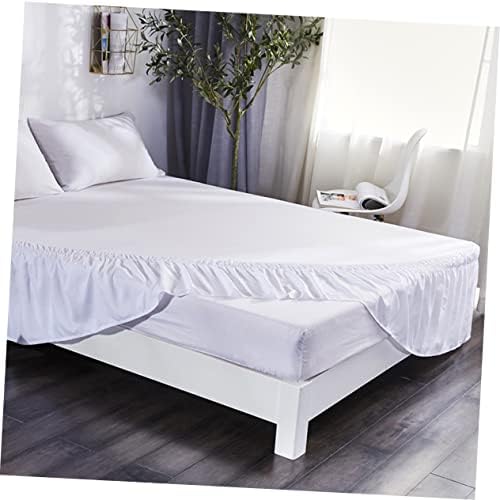 Elastic Dust Bed Skirt with Pleated Design