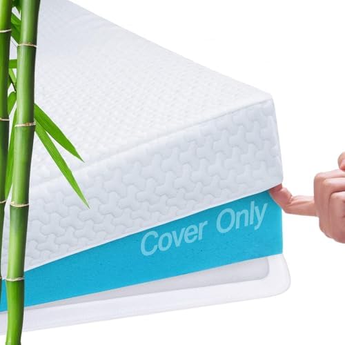 Coldwind Mattress Topper Cover Twin XL 3 Inch Cooling Rayon