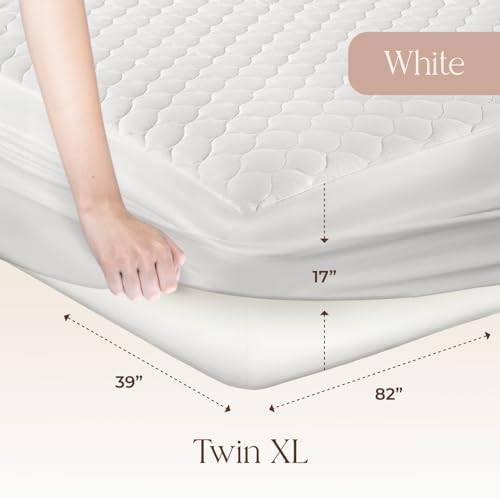 Whisper Organics 100 Cotton Mattress Pad Twin XL